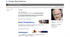 Desktop Screenshot of createc.beat-kaufmann.com